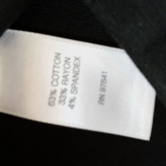 NEW J. Jill Stretch Pants 6 Black - Picture 9 of 14